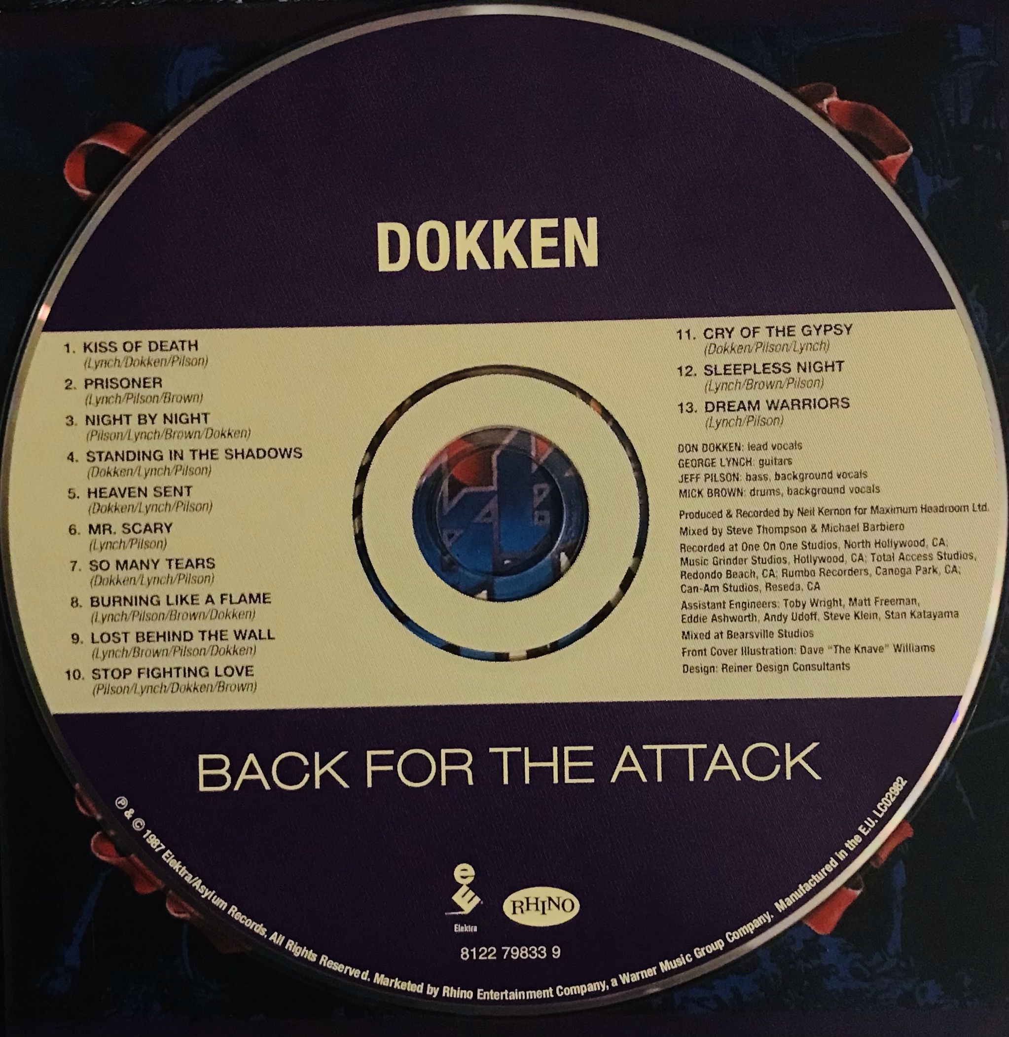 The Record Vault: Dokken – Back For The Attack | destroyerofharmony