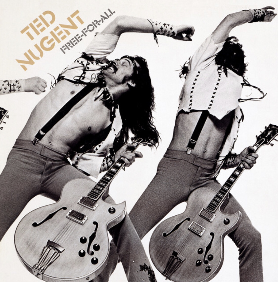 1976 Part 2.6: Ted Nugent – Free For All | destroyerofharmony, image size:1125x1143