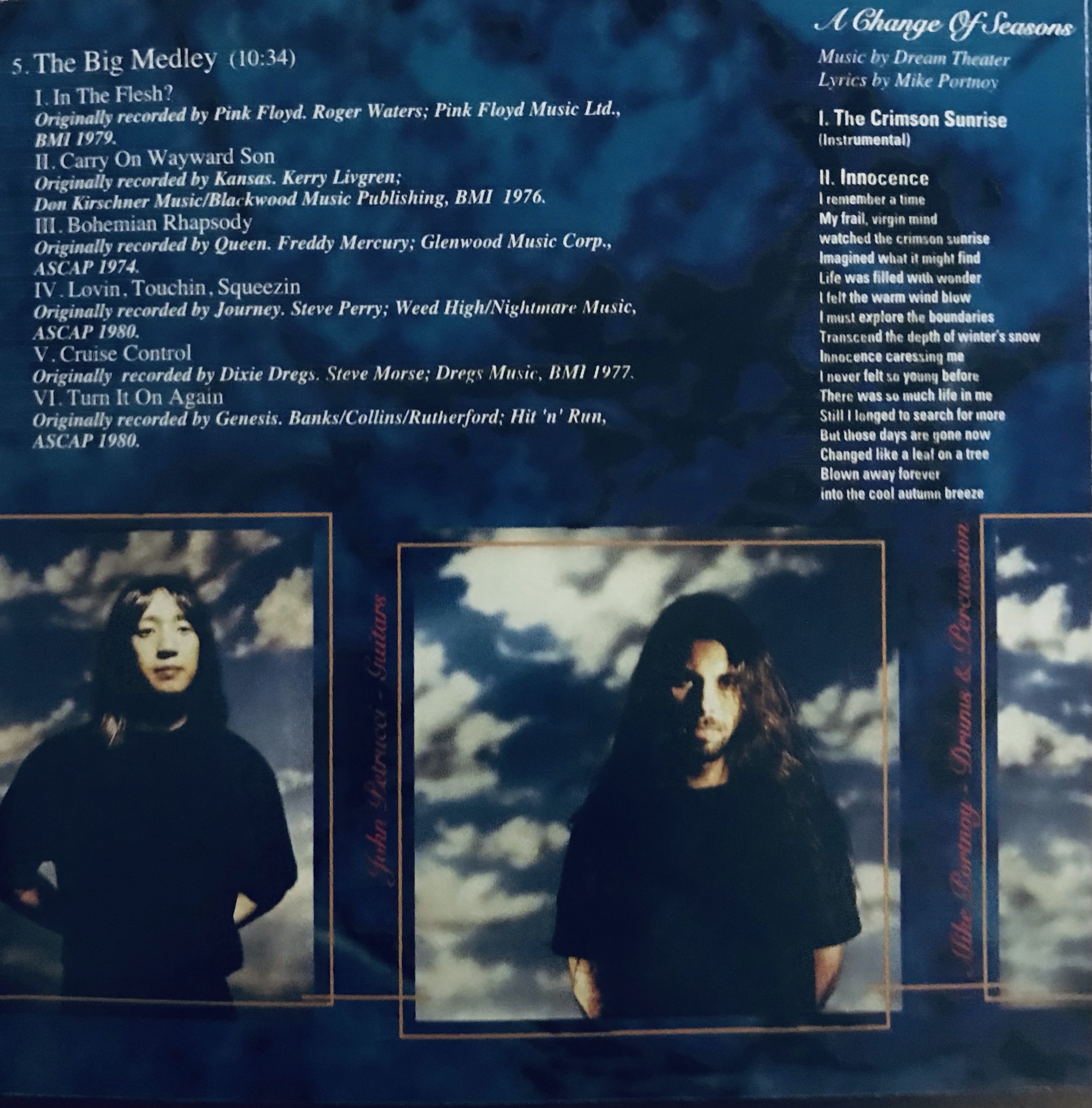 The Record Vault: Dream Theater – A Change Of Seasons (EP The Record Vault: Dream Theater – A Change Of Seasons (EP